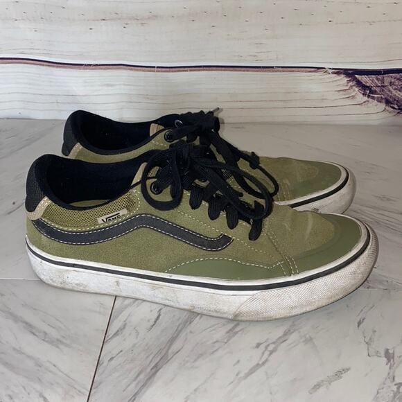 Vans Trujillo Ultracush 3D Green Pro Skateboard Shoe Size 6.5 - Picture 2 of 11